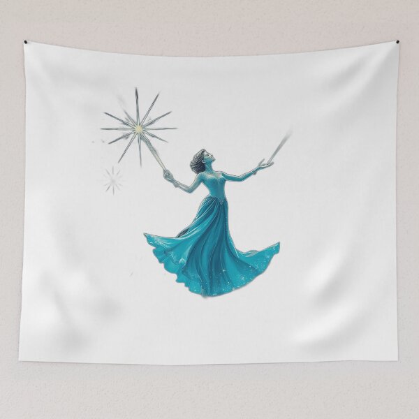 Item preview, Dancing Figure Among Shining Meteors designed and sold by sharon1210.