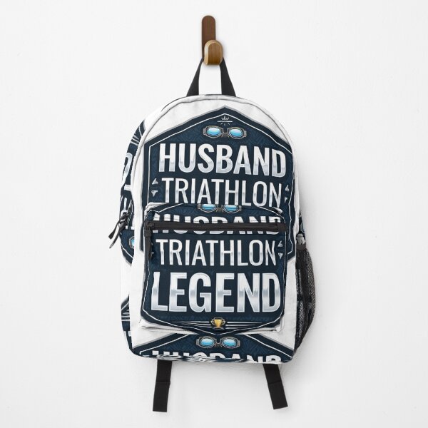 Item preview, Husband Triathlon Legend – Motivational Triathlete Sticker designed and sold by Triathlongram.