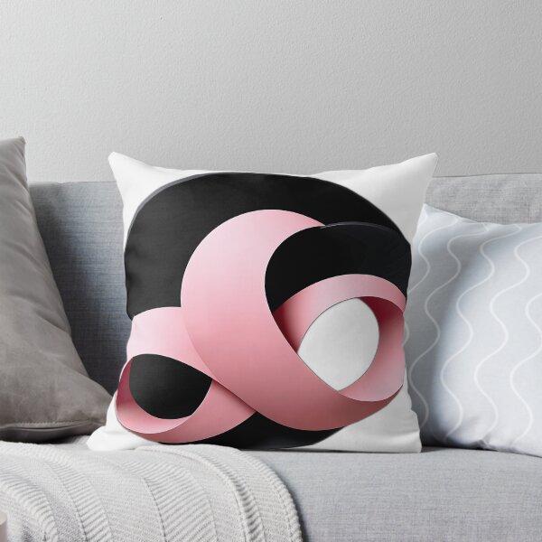 Item preview, Intricate Organic Curves in Pastel Pink and Black designed and sold by sharon1210.