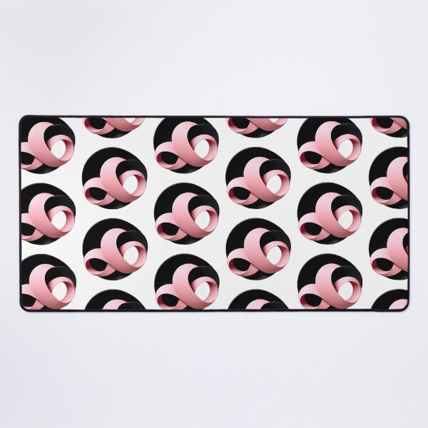 Item preview, Intricate Organic Curves in Pastel Pink and Black designed and sold by sharon1210.