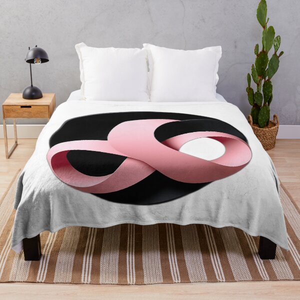 Item preview, Intricate Organic Curves in Pastel Pink and Black designed and sold by sharon1210.