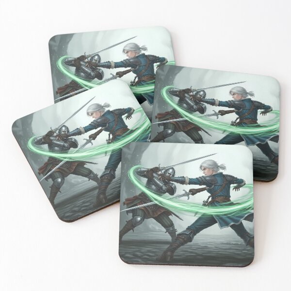Item preview, Ciri's Fury: The Zireael in Action #3 designed and sold by rendigart.