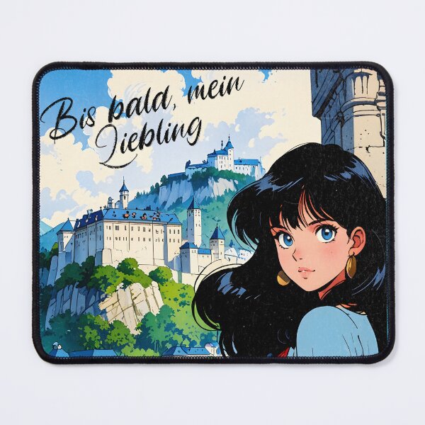 Item preview, Romantic Anime Girl in Salzburg Austria Europe Shoujo Manga Style designed and sold by Kawaii-Sky.