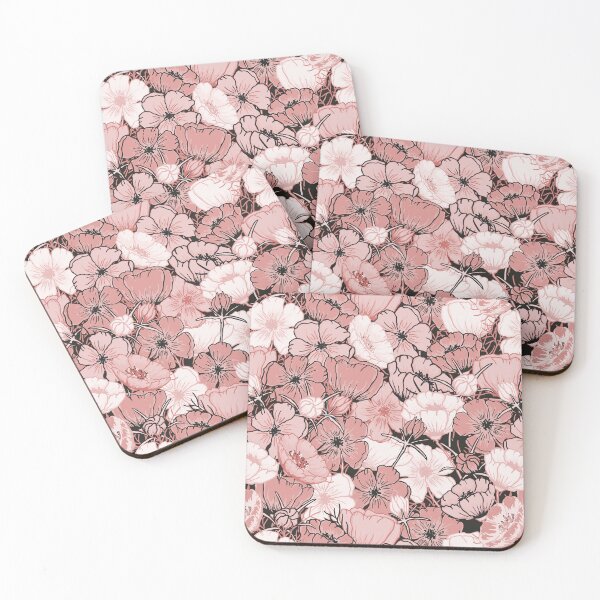 Item preview, Pastel Wildflowers Repeat Pattern designed and sold by MoonGirlDes000.