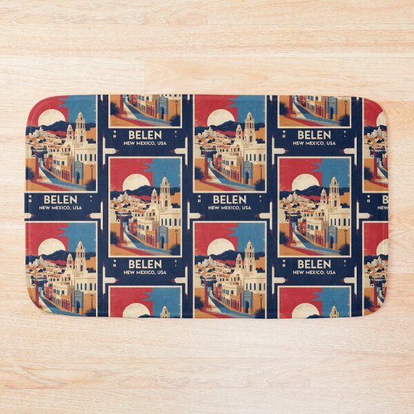 Item preview, Belen New Mexico 1950s USA Vintage Travel Tourism designed and sold by TravelersGems.