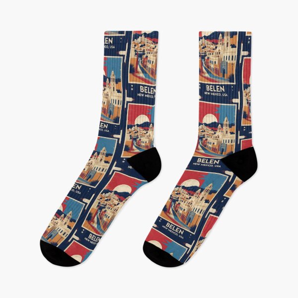 Item preview, Belen New Mexico 1950s USA Vintage Travel Tourism designed and sold by TravelersGems.