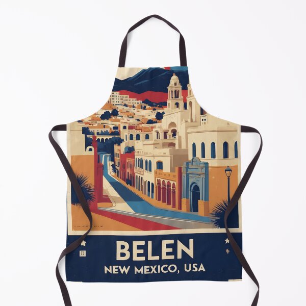 Item preview, Belen New Mexico 1950s USA Vintage Travel Tourism designed and sold by TravelersGems.
