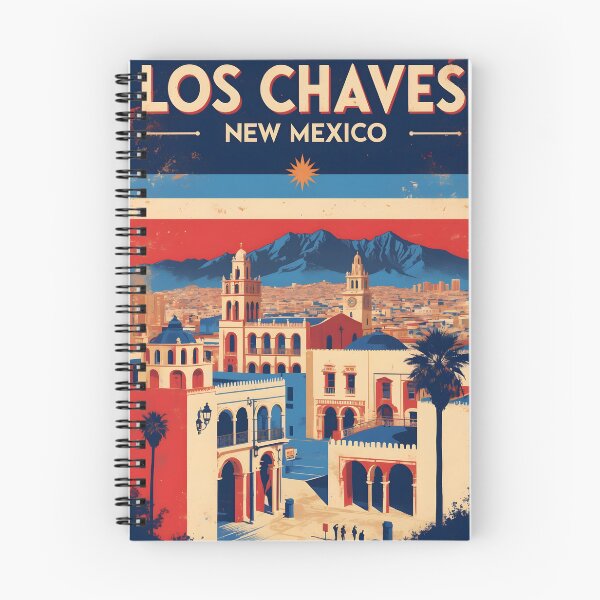 Item preview, Los Chaves New Mexico 1950s USA Vintage Travel Tourism designed and sold by TravelersGems.
