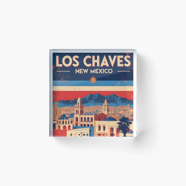Item preview, Los Chaves New Mexico 1950s USA Vintage Travel Tourism designed and sold by TravelersGems.