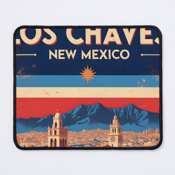 Item preview, Los Chaves New Mexico 1950s USA Vintage Travel Tourism designed and sold by TravelersGems.