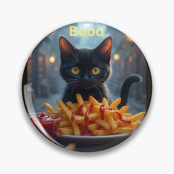 Item preview, Halloween pumpkin fries and catsup  designed and sold by seahorse crossing.