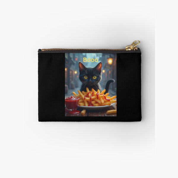 Item preview, Halloween pumpkin fries and catsup  designed and sold by seahorse crossing.