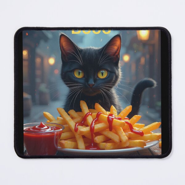 Item preview, Halloween pumpkin fries and catsup  designed and sold by seahorse crossing.