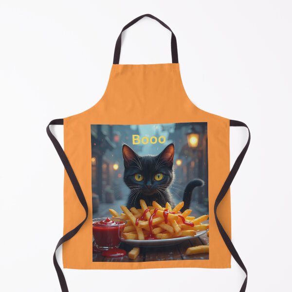 Item preview, Halloween pumpkin fries and catsup designed and sold by seahorse crossing.