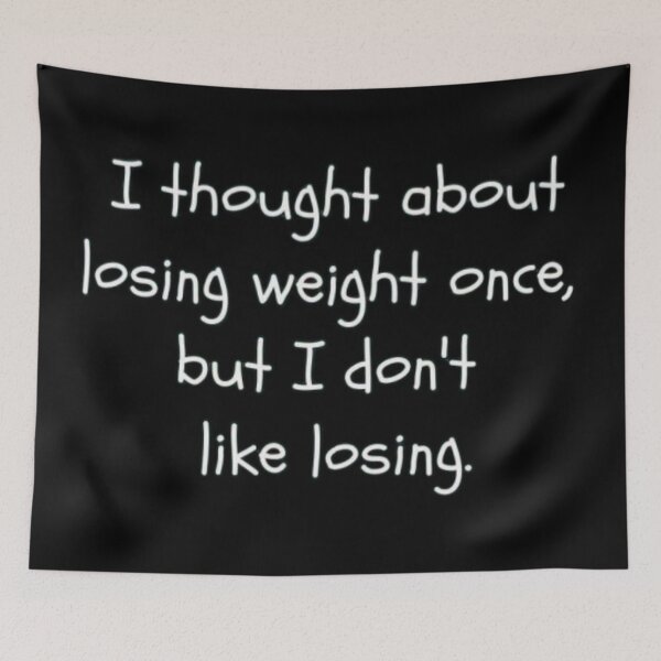 Item preview, Funny losing weight quote designed and sold by FQFUNNYQUOTES.