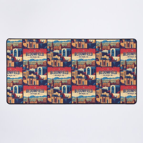 Item preview, Bloomfield New Mexico 1950s USA Vintage Travel Tourism designed and sold by TravelersGems.