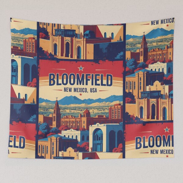Item preview, Bloomfield New Mexico 1950s USA Vintage Travel Tourism designed and sold by TravelersGems.