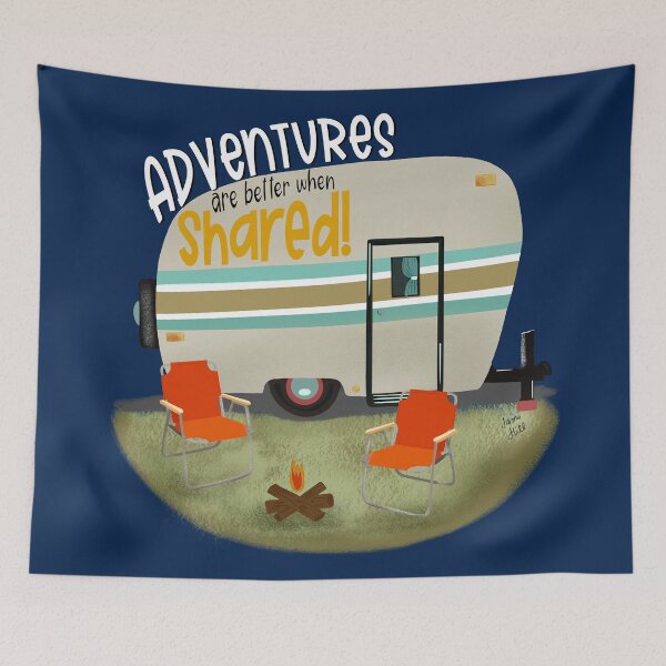 Item preview, Adventures are better when Shared! designed and sold by Willow & Grace Designs.