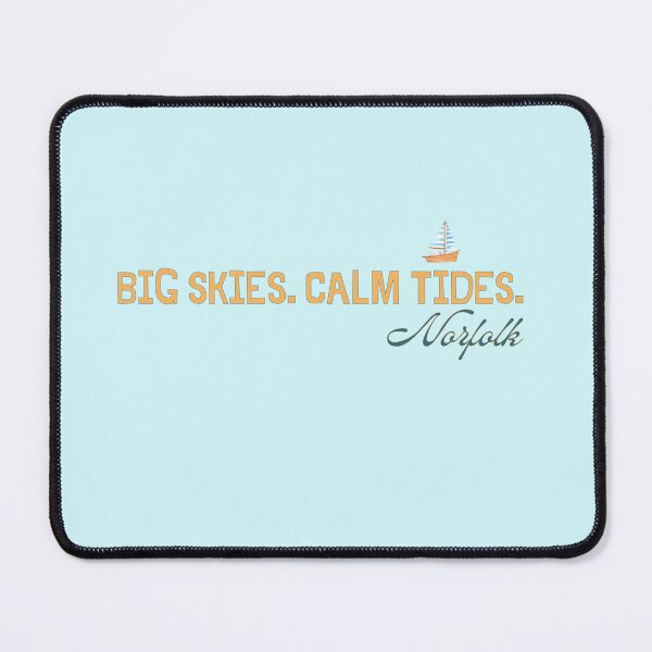 Item preview, Big Skies. Calm Tides. Norfolk  designed and sold by MyriadNorfolk.