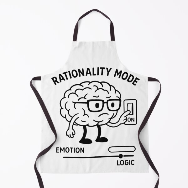 Item preview, Rationality Mode – Logic Over Emotion Brain designed and sold by jelonkaa.