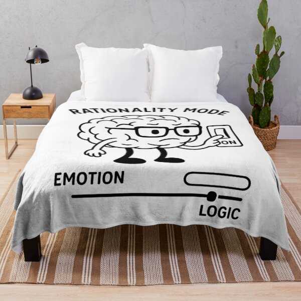 Item preview, Rationality Mode – Logic Over Emotion Brain designed and sold by jelonkaa.