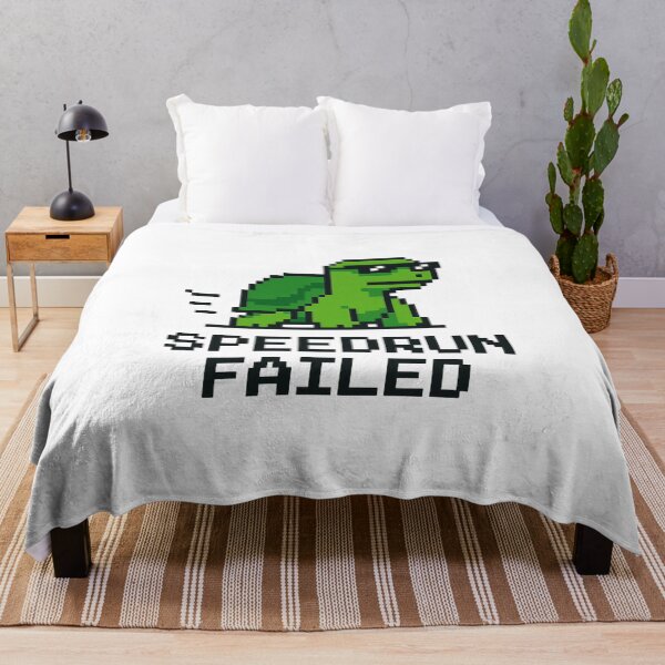 Item preview, Speedrun Failed – Funny Pixel Turtle Design designed and sold by SlomianyPisarz.