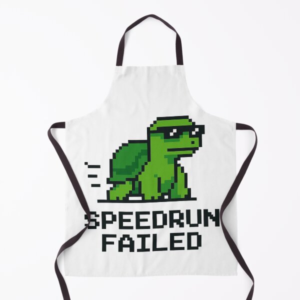 Item preview, Speedrun Failed – Funny Pixel Turtle Design designed and sold by SlomianyPisarz.