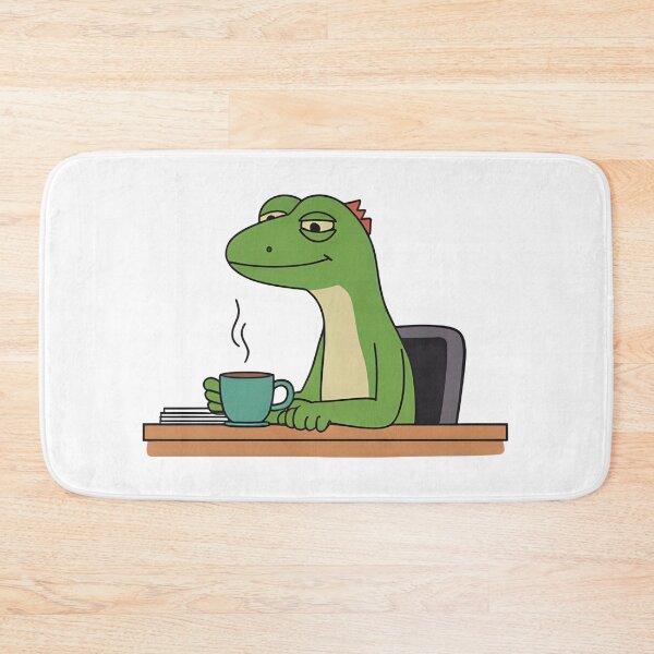 Item preview, Coffee Lizard - Lizard Meme designed and sold by Domcreations4.