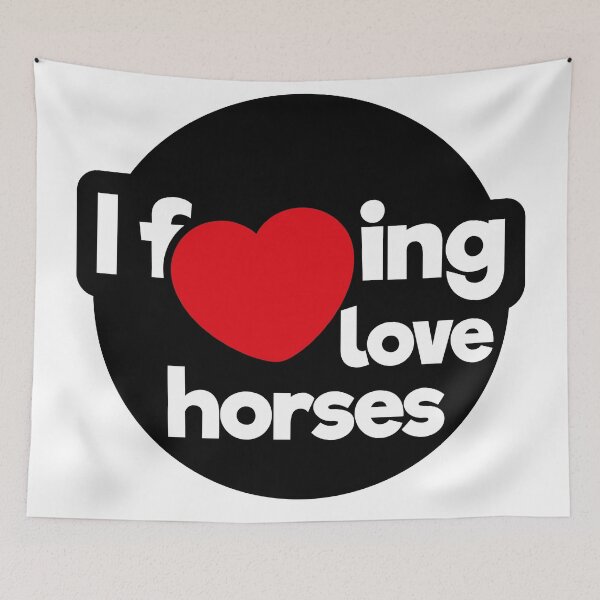 Item preview, I love horses designed and sold by Coops Clothing.