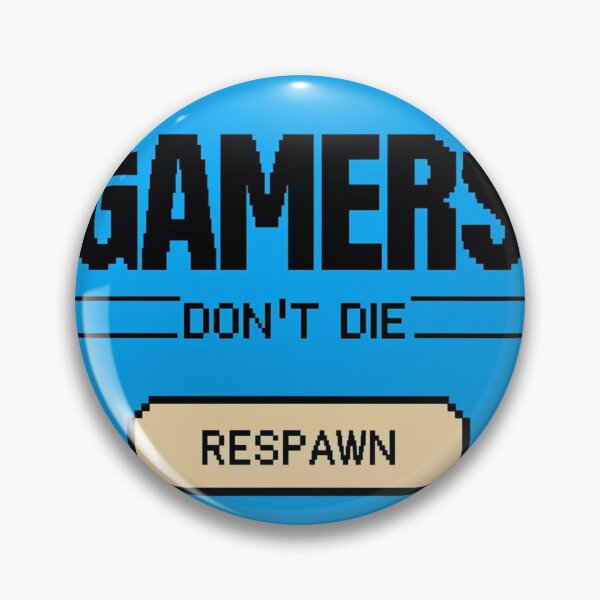 Item preview, Gamers Don't Die Typography designed and sold by kfxforex.