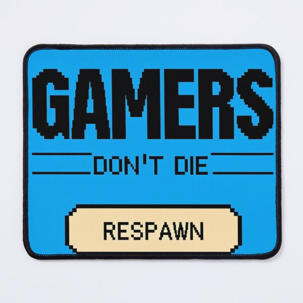 Item preview, Gamers Don't Die Typography designed and sold by kfxforex.