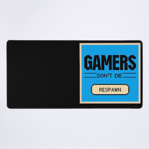 Item preview, Gamers Don't Die Typography designed and sold by kfxforex.