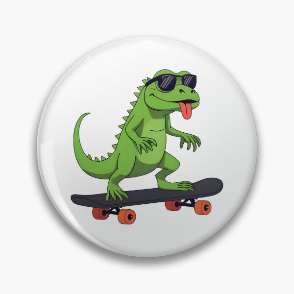 Item preview, Skate Lizard - Lizard Meme designed and sold by Domcreations4.