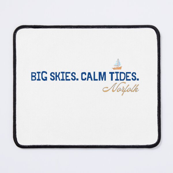 Item preview, Big Skies. Calm Tides. Norfolk  designed and sold by MyriadNorfolk.