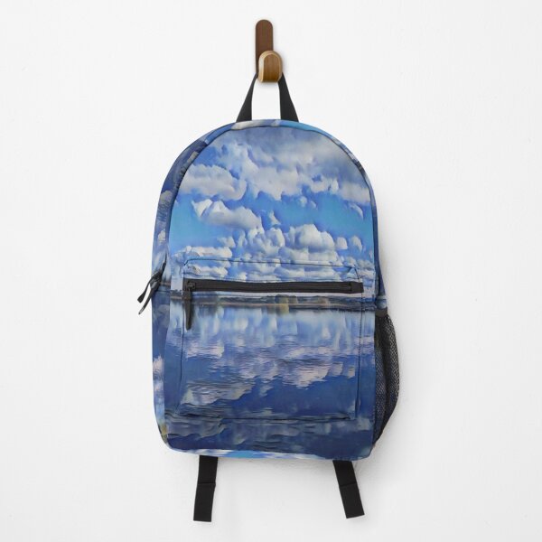 Item preview, Blue cloudscape lake designed and sold by MiKaBerlin.