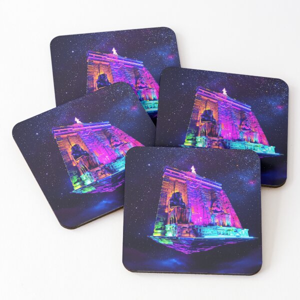 Item preview, Otherworldly Neon Temple designed and sold by NeonMystic.
