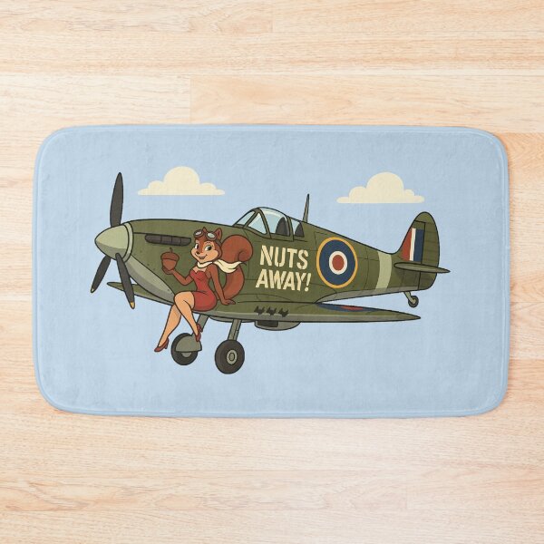 Item preview, Nuts Away! Comic Style designed and sold by SecretSquirrellDesigns.
