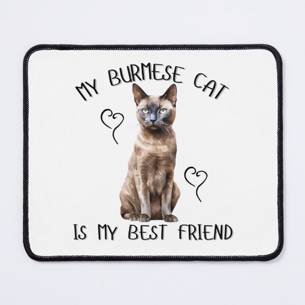 Item preview, My Burmese Cat Is My Best Friend designed and sold by Viikis.
