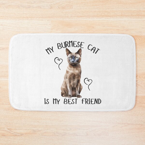 Item preview, My Burmese Cat Is My Best Friend designed and sold by Viikis.