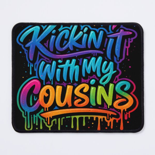 Item preview, Kickin It With My Cousins Fun Family Bonding Quote Design designed and sold by ArcaneArtistry.