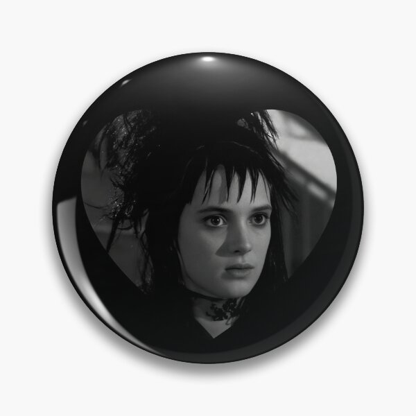 Item preview, Lydia Deetz Heart in Black and White designed and sold by cemetery girl.