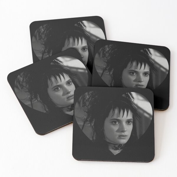 Item preview, Lydia Deetz Heart in Black and White designed and sold by cemetery girl.