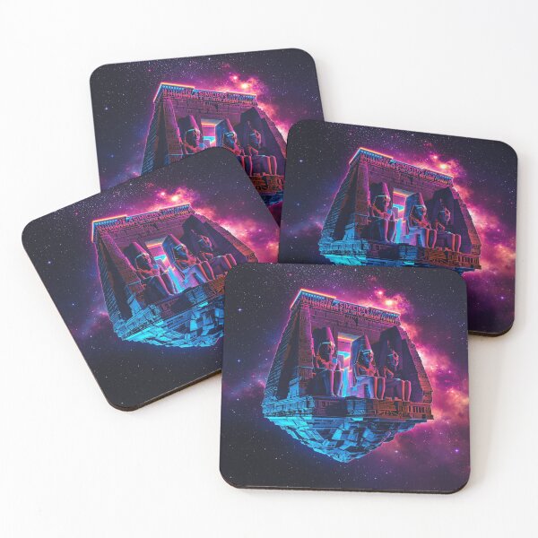 Item preview, Floating Temple of Neon Stars designed and sold by NeonMystic.
