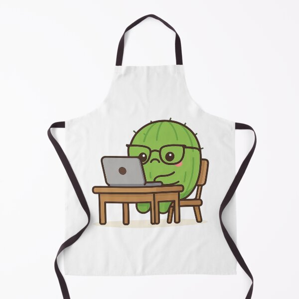Item preview, Working Cactus – Cute Kawaii Chibi Plant Design designed and sold by artbyTSR.