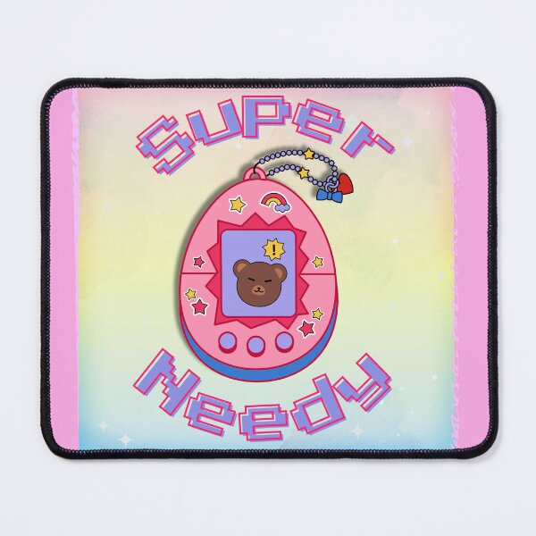 Item preview, Super Needy – Tamagotchi-Inspired Sticker designed and sold by Always, Laura Beth.