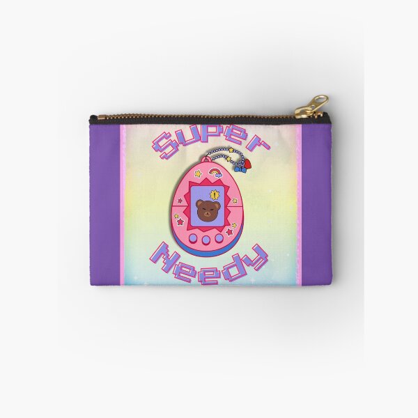 Item preview, Super Needy – Tamagotchi-Inspired Sticker designed and sold by LowlaBug Designs.