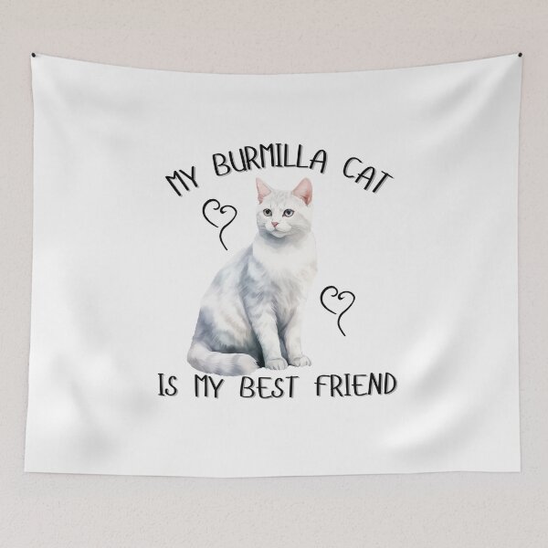 Item preview, My Burmilla Cat Is My Best Friend designed and sold by Viikis.