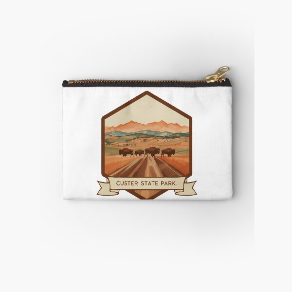 Item preview, Custer State national park - visit our South Dakota America parks save our bison forest designed and sold by SkeletonsDanger.