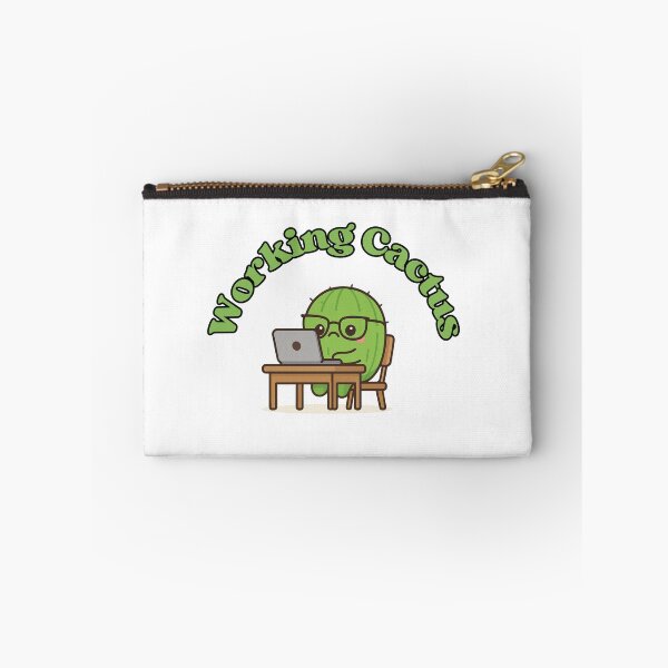 Item preview, Working Cactus – Cute Kawaii Chibi Plant Design designed and sold by artbyTSR.