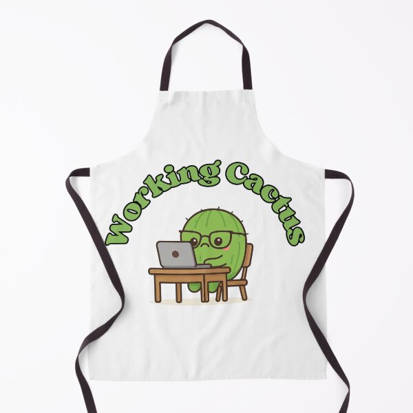 Item preview, Working Cactus – Cute Kawaii Chibi Plant Design designed and sold by artbyTSR.